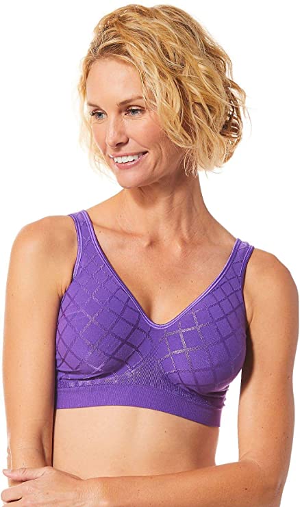 Bali Women's Comfort Revolution Wirefree Bra with Smart Sizes Bra