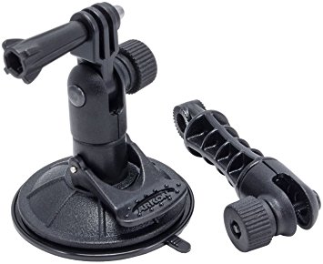 Arkon Sticky Suction Windshield or Dash Mount Holder for GoPro HERO Action Cameras Retail Black