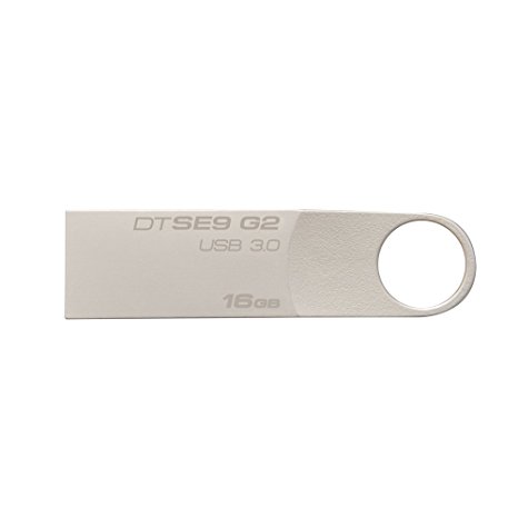 Kingston Digital 16 GB DataTraveler SE9 G2 USB 3.0 Flash Drive (DTSE9G2/16GB)