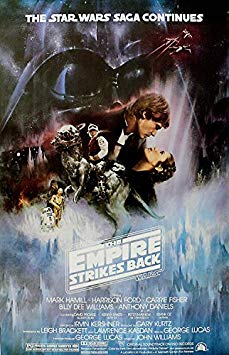 Star Wars: Episode V - The Empire Strikes Back - Movie Poster/Print (Style A - Gone with The Wind Style) (Size: 27 inches x 40 inches)