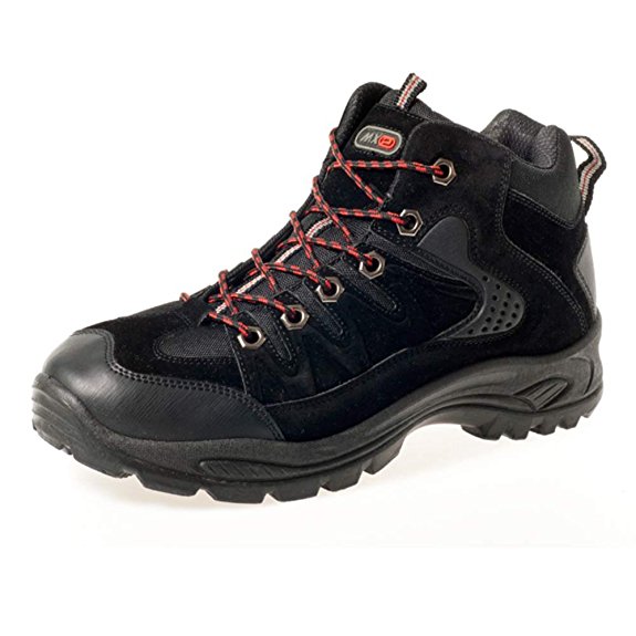 IMPRESSIONZ-Mens Hiking Boots Walking Ankle High Top Trail Trekking Boots Traners Shoes Size 7-12