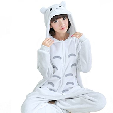 QinYing Unisex-adult Kigurumi Onesie Pajamas Party Cosplay Costumes Cartoon Sleepsuit