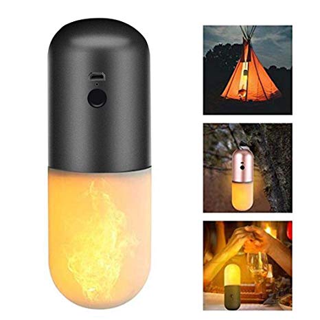 ICCUN Portable Battery Type Flame Light Outdoor Emergency Light Gravity Induction LED Bulbs