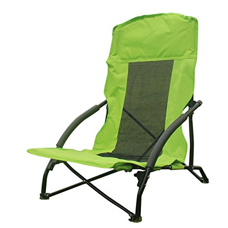 Funs Portable Heavy Duty Folding Chair, Compact In a Bag. Best For Outdoor Camping Hiking Beach Activities