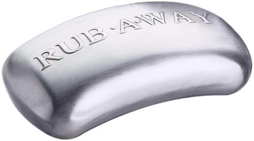 Kitchen Craft Amco Houseworks' Rub-A-Way Bar, One Size, Silver
