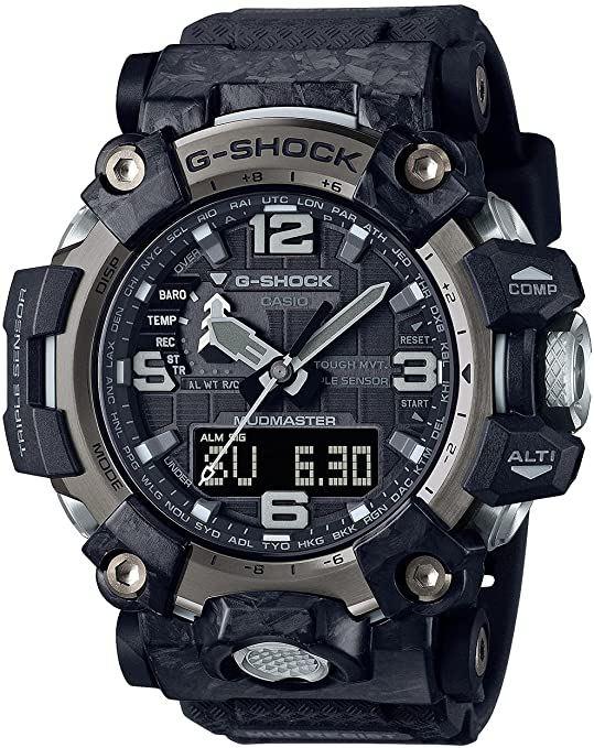 CASIO GWG-2000-1A1JF [G-Shock Carbon MUDMASTER Radio Solar Triple Sensor]Shipped from Japan