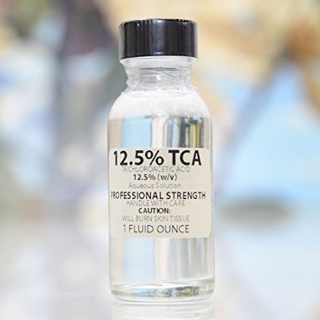 Trichloroacetic Acid Solution TCA 12.5% Chemical Skin Peel (1 Ounce)