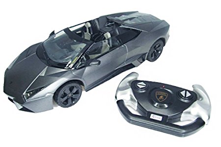 R/C 1:14 Lamborghini Reventon Roadster Radio Remote Control Car -Grey-By Metro Fulfillment House