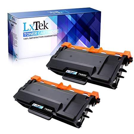 LxTek 2 Pack Compatible TN850 Toner Cartridge for Brother TN 850 TN820 TN-820 HL-L6200DW MFC-L5800DW for Brother HL-L5100DN HL-L5200DW MFC-L5900DW MFC-L6300DW MFCL5700DW HLL6200DWT Printer, High Yield