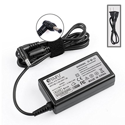 TAIFU 65W AC Adapter Laptop Charger for ASUS F555LA F555 F555UA X551M X551MA X551MAV F555LA V550C V550CA V500 V500C V500CA V400CA B43A B53A K55A S400CA S46CA S46CM S56CA S56CM S550CA U47A U52F U53F U53F X301A X401A X401U X501A X55A X55C X555DA X75A Q500A Q400A Laptop; Asus Chromebox M004U