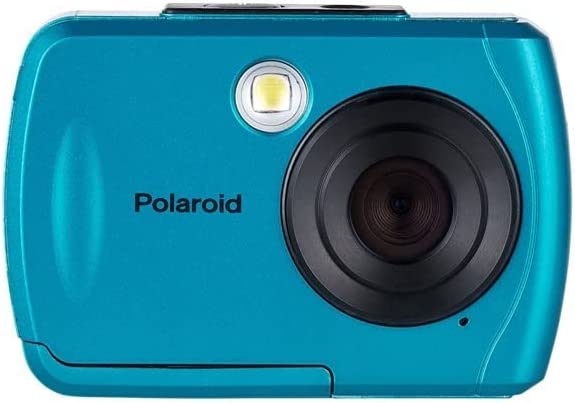 Polaroid IS049 HD Waterproof 16MP Digital Camera, 2.4” LCD Display Portable Handheld Action Waterproof Digital Camera, Teal