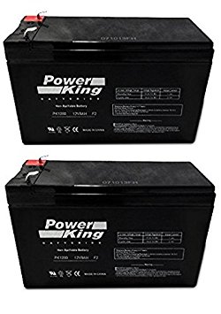 Replacement Battery for APC Back-UPS RS 1500 -  Kit of 2