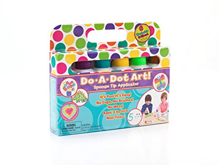 Do A Dot Art! Markers Brilliant Washable 6 pack, The Original Dot Marker