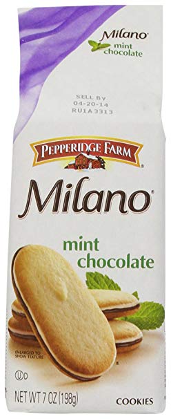 Pepperidge Farm Mint Milano Cookies, 7 oz Package