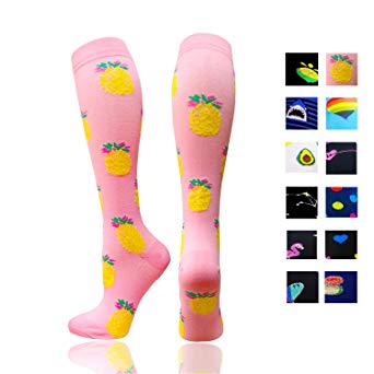 Compression Socks Women & Men - Best for Running,Medical,Athletic Sports,Flight Travel, Pregnancy