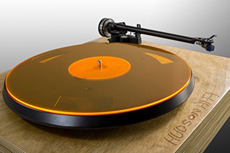 Acrylic Turntable Mat | Orange | LP Slipmat Made in USA