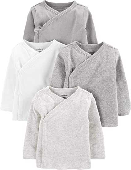 Carter's Baby Boys 4-Pack Cotton Kimono Tees