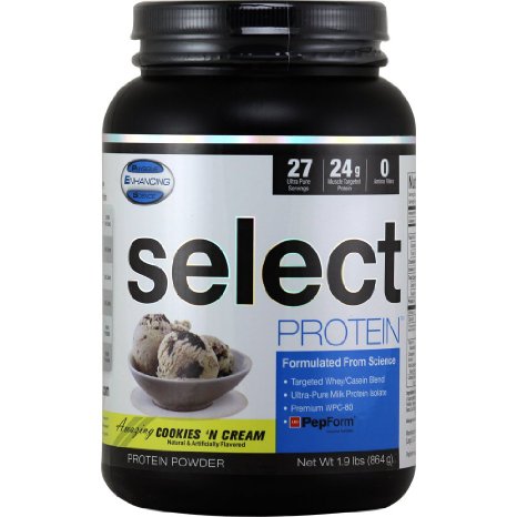 Physique Enhancing Science Select Protein 27 Supplement, Cookies and Cream, 1.9 Pound