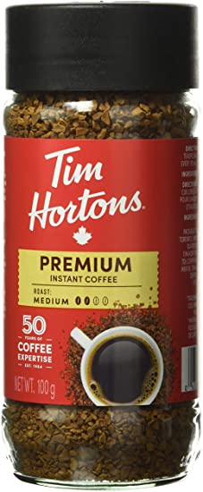 Tim Hortons Premium Instant Coffee, 100 Grams