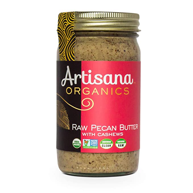 Artisana Organics Raw Pecan Butter with Cashews (1 Pack (14 oz))