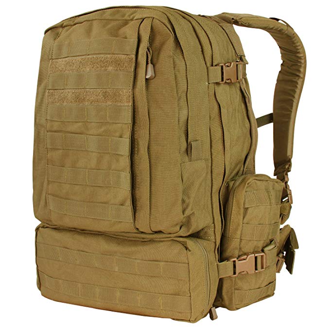 Condor Outdoor Products 3 Day Assault Pack, Coyote Brown