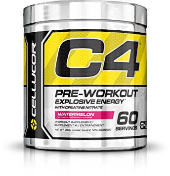 Cellucor C4 Pre-Workout Supplement, Watermelon, 60 Servings, 390g