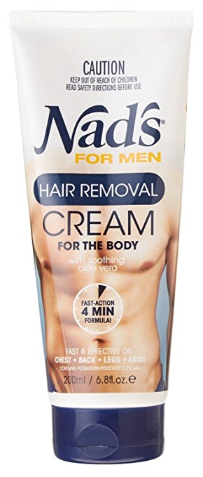 Nad's For Men Hair Removal Cream For The Body - 6.8oz (Pack of 3)