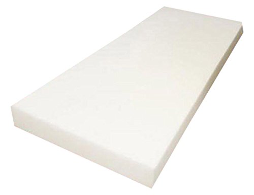 Mybecca Upholstery Foam Regular Density Foam Sheet, 3" H x 24" W x 72" L