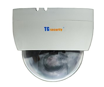 TG Security MDC310L Mini High Speed Dome Camera with PTZ Control Function (White)