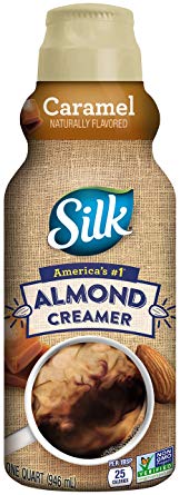 Silk Almond Creamer, Caramel, 32 oz