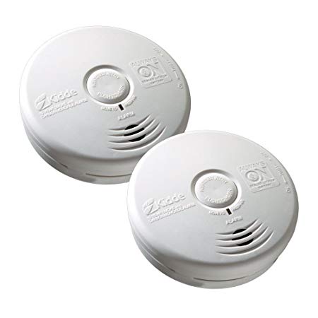 COMBO ALARM VALUE PACK OF 2.Kidde Worry Free Combination Smoke & CO Alarm. 10 years warranty