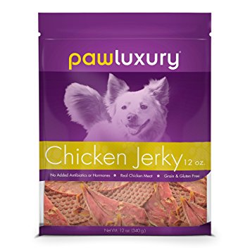 Gourmet Natural Chicken and Duck Jerky by Pawluxury - All Natural Dog Treats