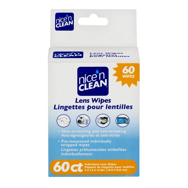 Nice ‘n CLEAN® Lens Wipes, 60CT