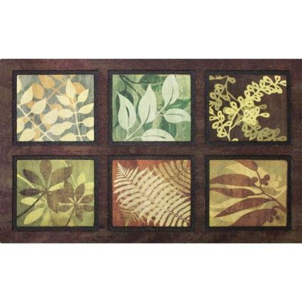 Apache Mills 762-1029 Masterpiece Leaves Door Mat 22-inch by 36-inch