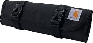 Carhartt 18 Pocket Utility Roll, Durable Water-Resistant Tool Organization Roll Bag