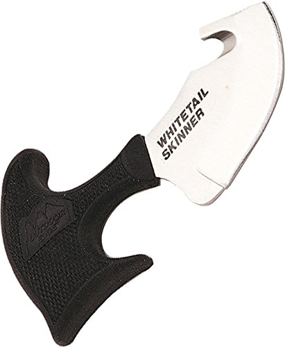 Outdoor Edge WT-10 Whitetail Skinner T-Handle Allows Use Of Both Hands without Setting The Knife down Complete with Full Grain Belt Sheath