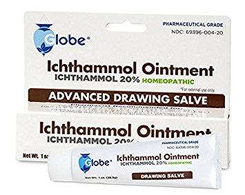 Ichthammol Ointment 20%, (Drawing Salve) 1oz Tube (28.3g) Pharmaceutical Grade****