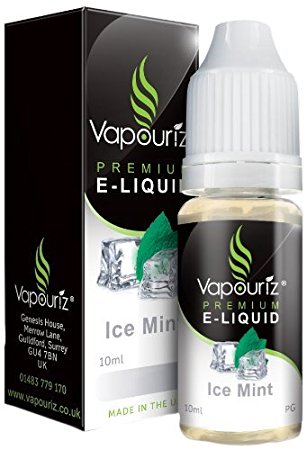 Vapouriz Premium E Liquid x3 10ml (TRIPPLE PACK) Zero 0% Nicotine (Ice Mint)