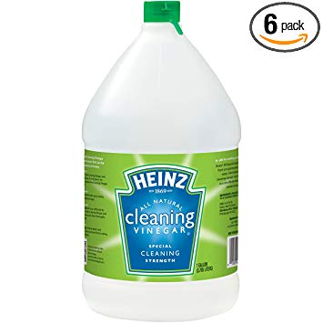 Heinz All Natural Cleaning Vinegar, 128 Ounce (Pack of 6)