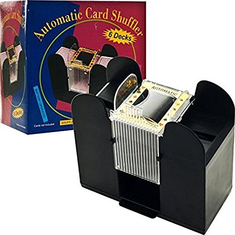 Trademark Pokerï¿½E 6 Deck Automatic Card Shuffler by Trademark