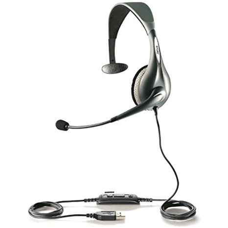 Jabra UC Voice 150 Mono Noise Cancelling USB Headset - Grey