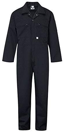 Blue Castle 366/NV-44 44-Inch Zip Front Coverall Boilersuit - Navy