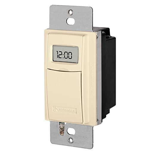Intermatic ST01A Heavy Duty In-Wall Timer with Astronomic Feature, Almond