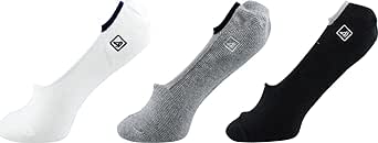 Sperry Men's Skimmer Feed Stripe Liner Socks-3 Pair Pack-Lightweight Soft Cotton Comfort and Embroidered Logo