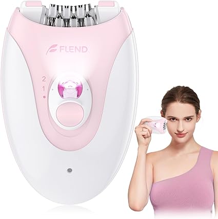 Epilator,Epilator for Women Facial Hair Removal Rechargeable,2 Speeds Hair Removal,Hair Removal Device with 36 Tweezers,Hair Removal for Women Legs/Face/Bikini/Arms,Womens Electric Shaver Smooth Skin