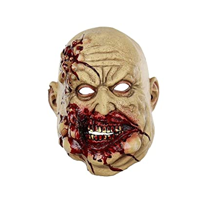 Futaba Halloween Scary" Bleeding Blood Mouth" Face Mask
