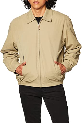 London Fog Men's Auburn Zip-Front Golf Jacket (Regular & Big-Tall Sizes)