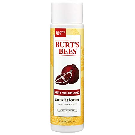 Burt's Bees Very Volumizing Pomegranate Conditioner, Sulfate-Free Conditioner - 10 Ounces