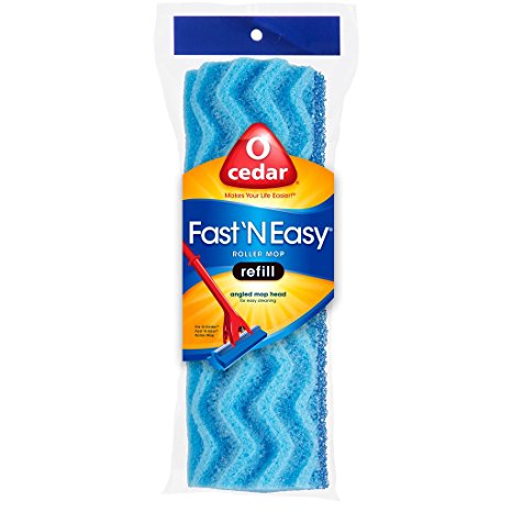 O-Cedar Fast ’N Easy Roller Sponge Mop Refill