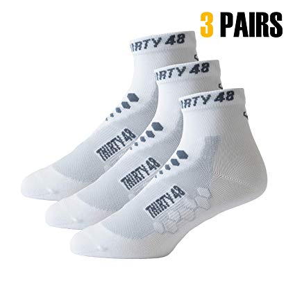 Thirty 48 Cycling Socks for Men and Women | Unisex Breathable Sport Socks